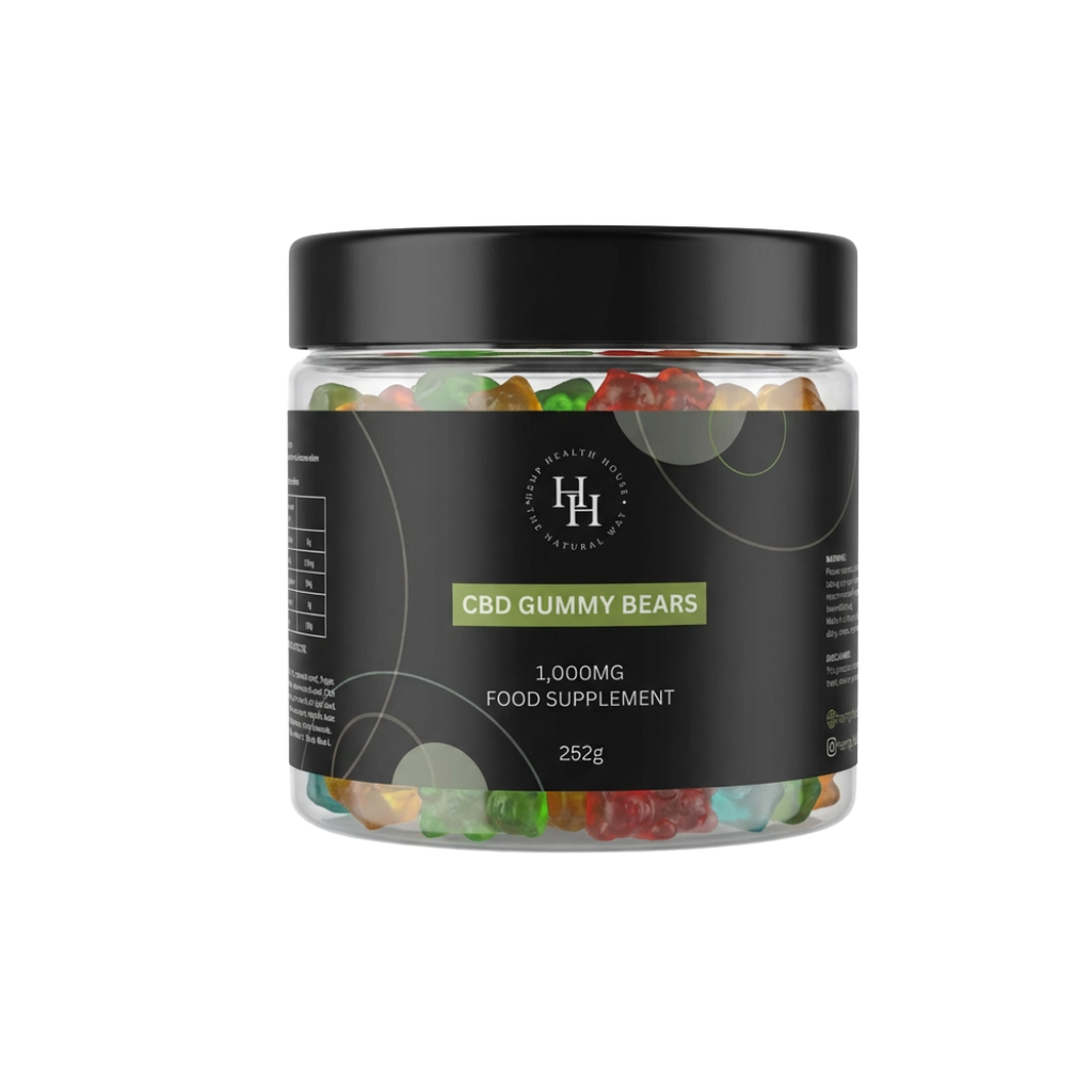 GUMMY BEARS 1000mg CBD ISOLATE (Drug test friendly)