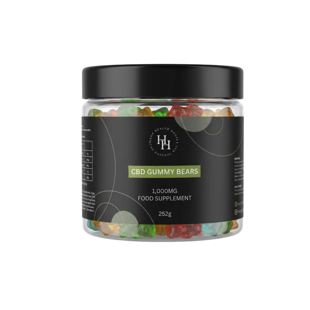 GUMMY BEARS 1000mg CBD ISOLATE (Drug test friendly)