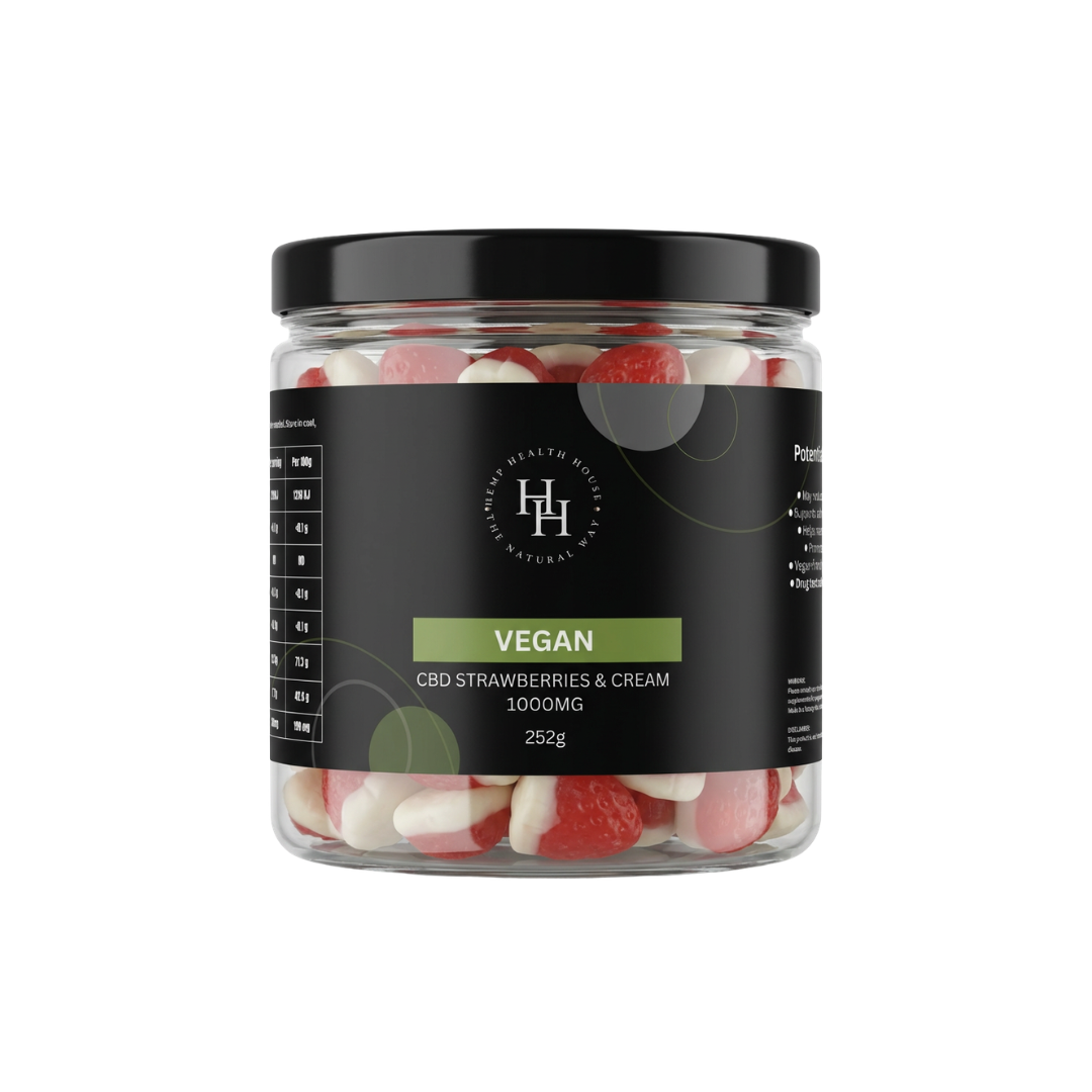 Vegan Strawberries and cream